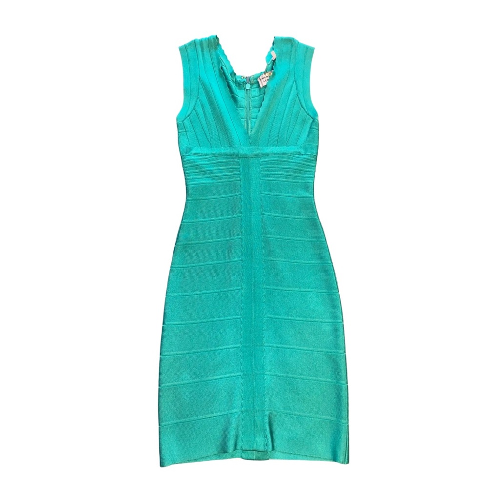 Green bandage Herve Leger